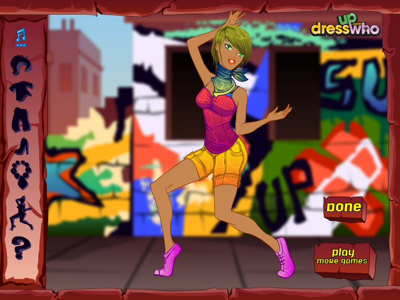 Hip Hop Star Dressup