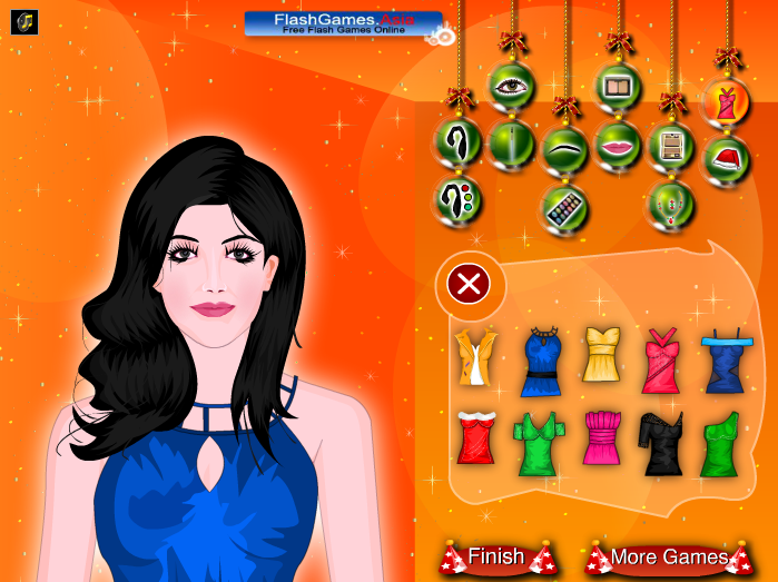 Christmas Girl Makeover