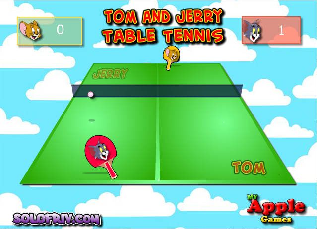 Tom and Jerry Table Tennis