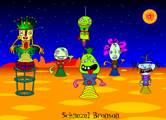 Schnezel's World: Meet The Gang!