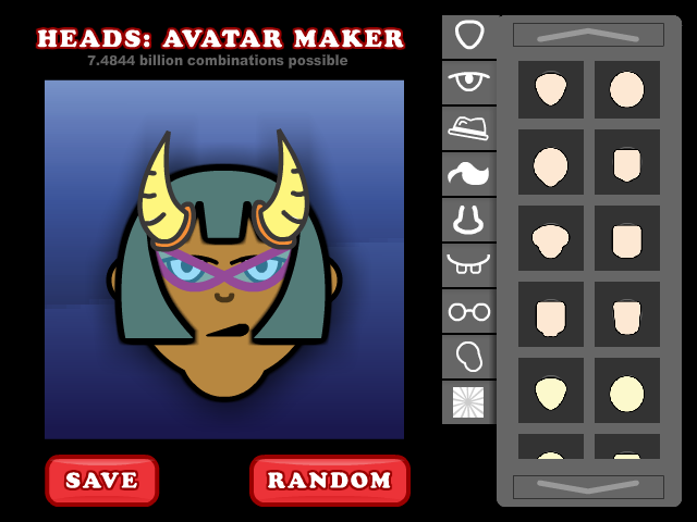 Heads : Avatar maker