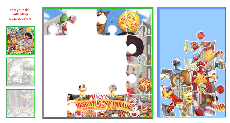 Macy's Thanksgiving Day Parade Puzzles