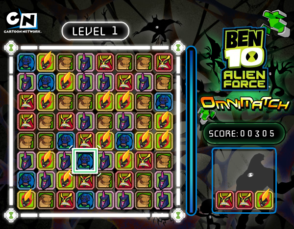 Ben 10 Alien Force: Omnimatch