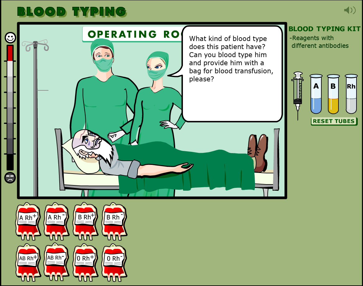 Blood Typing Old Version