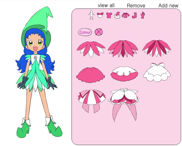 Ojamajo Doremi Character Creator