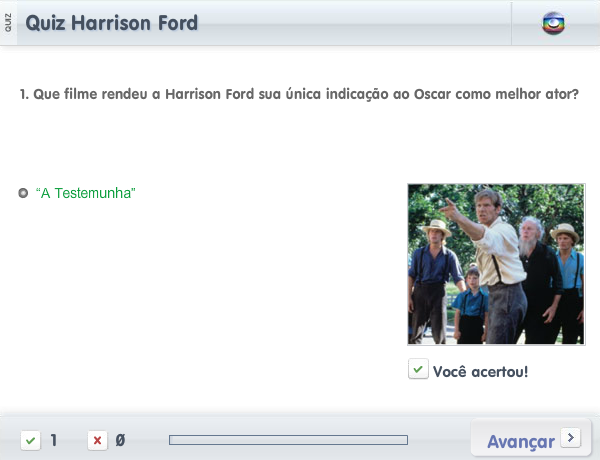 Quiz Harrison Ford