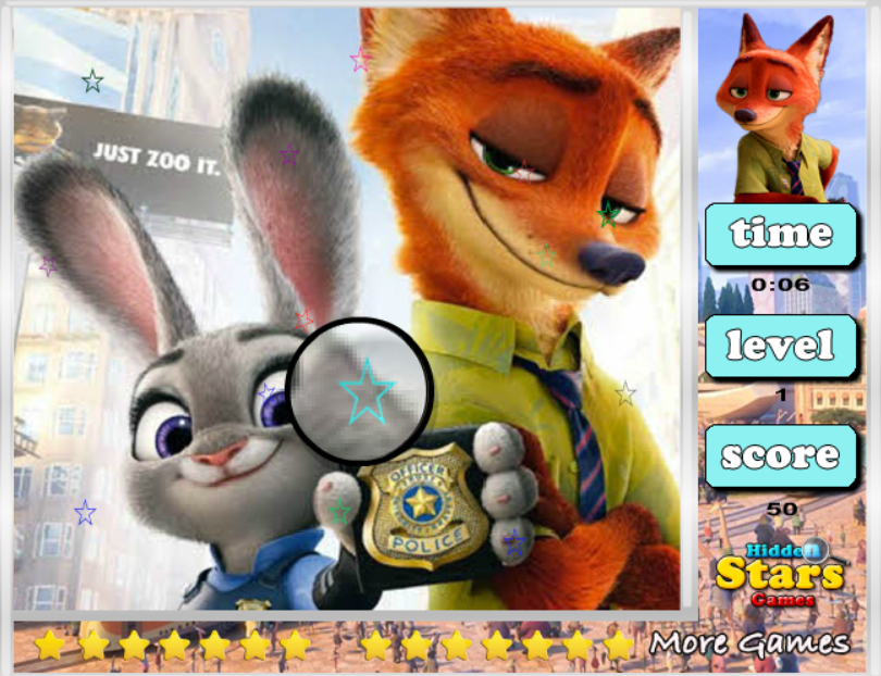 Zootopia Hidden Stars