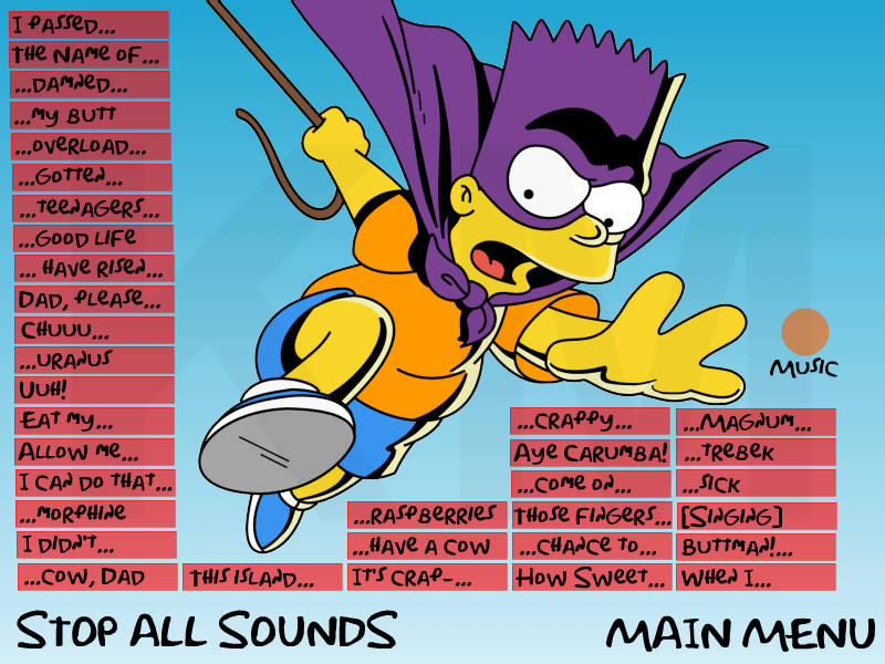 Ultimate Bart Simpson Soundboard