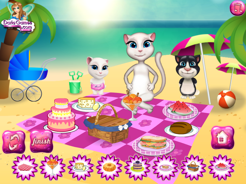 Talking Angela Picnic Day