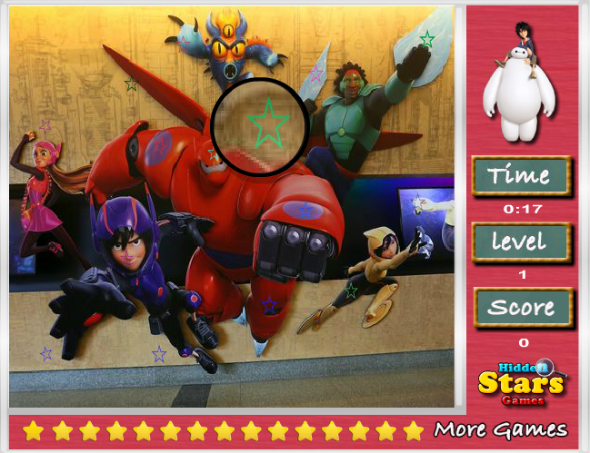 Big Hero 6 Hidden Stars