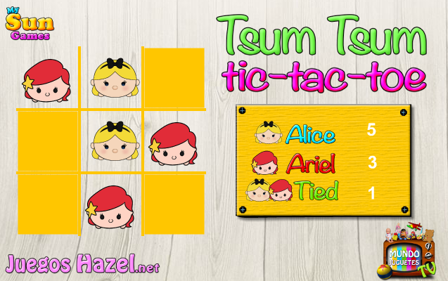 Tsum Tsum Tic-Tac-Toe