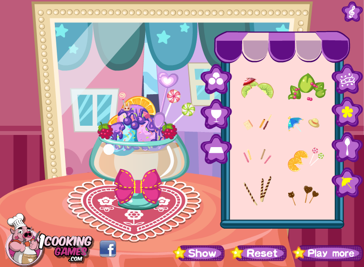 Delicious Fruits Sorbet