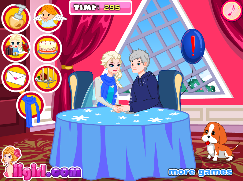 Elsa Valentines Day Slacking