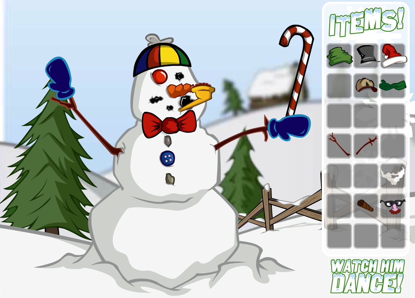 Dress Up the Snowman