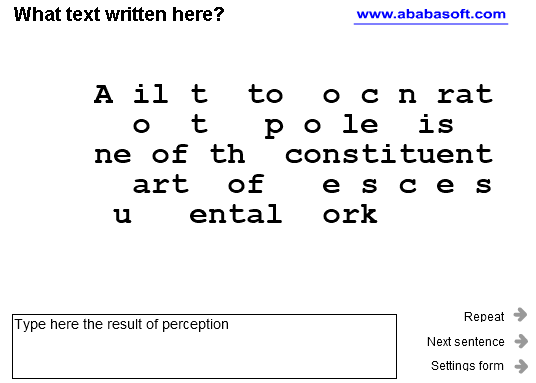 Words perception lesson Number 02