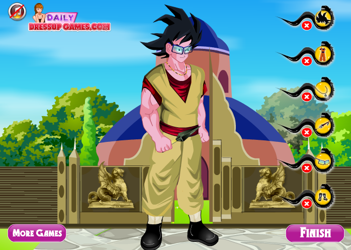 Goku Dressup 2
