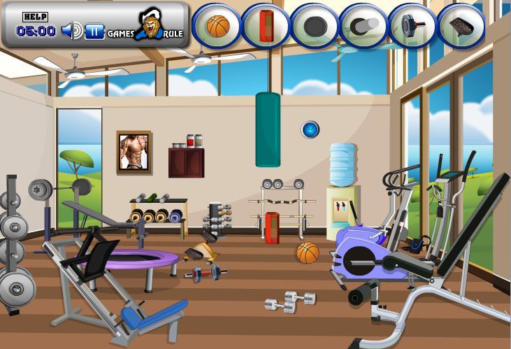 Hidden Objects: Gym