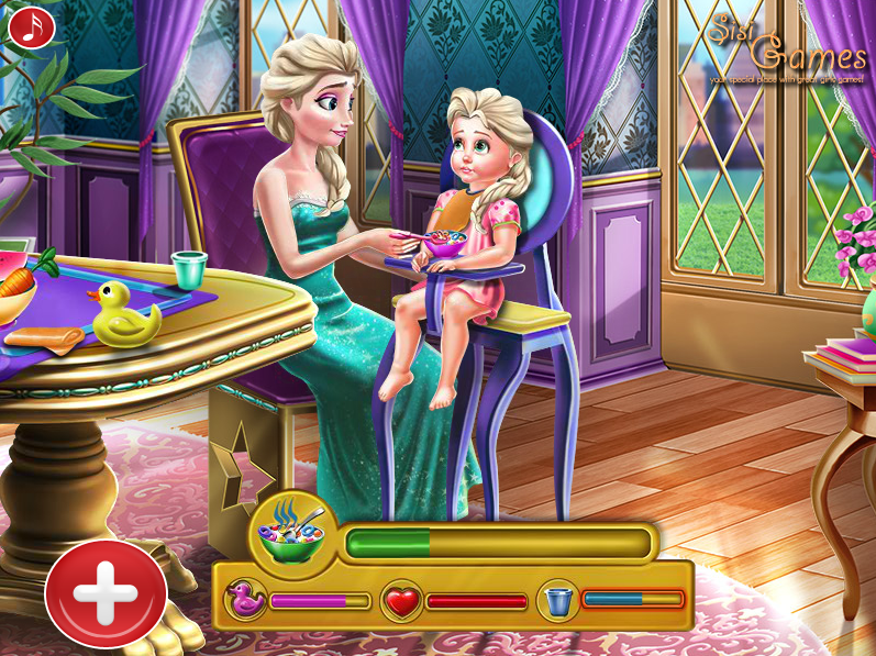 Elsa Mommy Toddler Feed