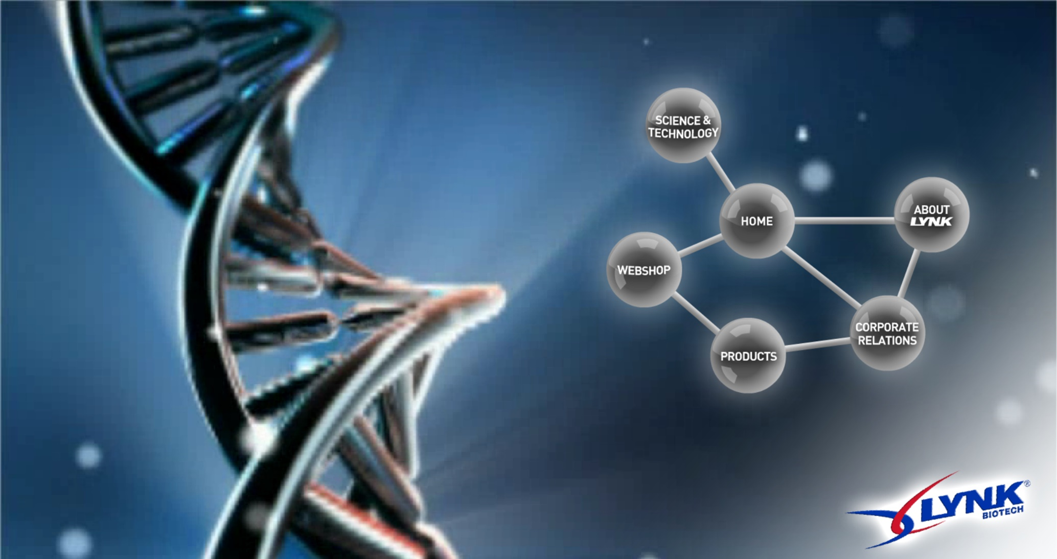 Lynk Biotechnologies Website Intro