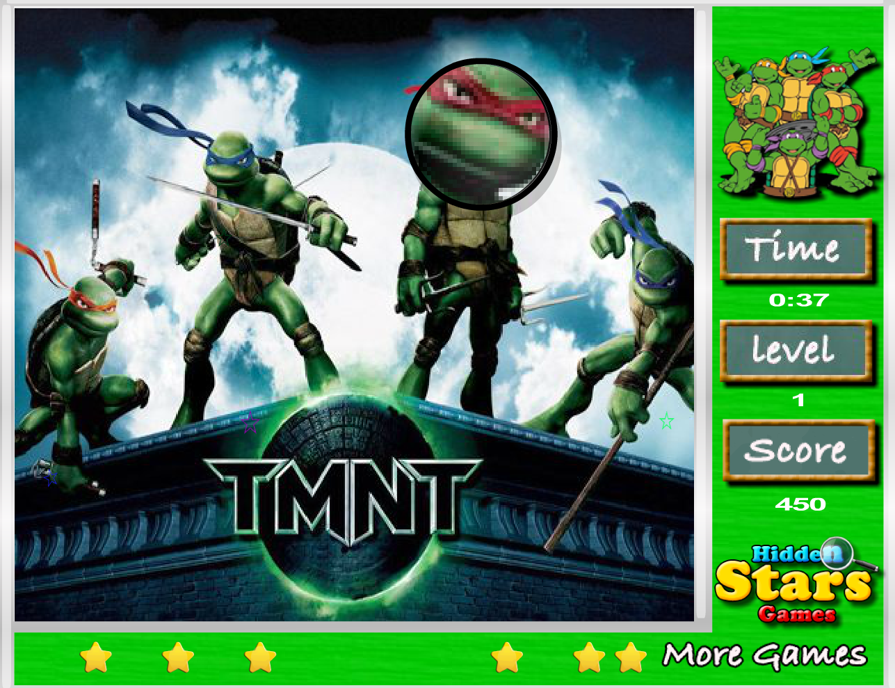 Ninja Turtles Hidden Stars