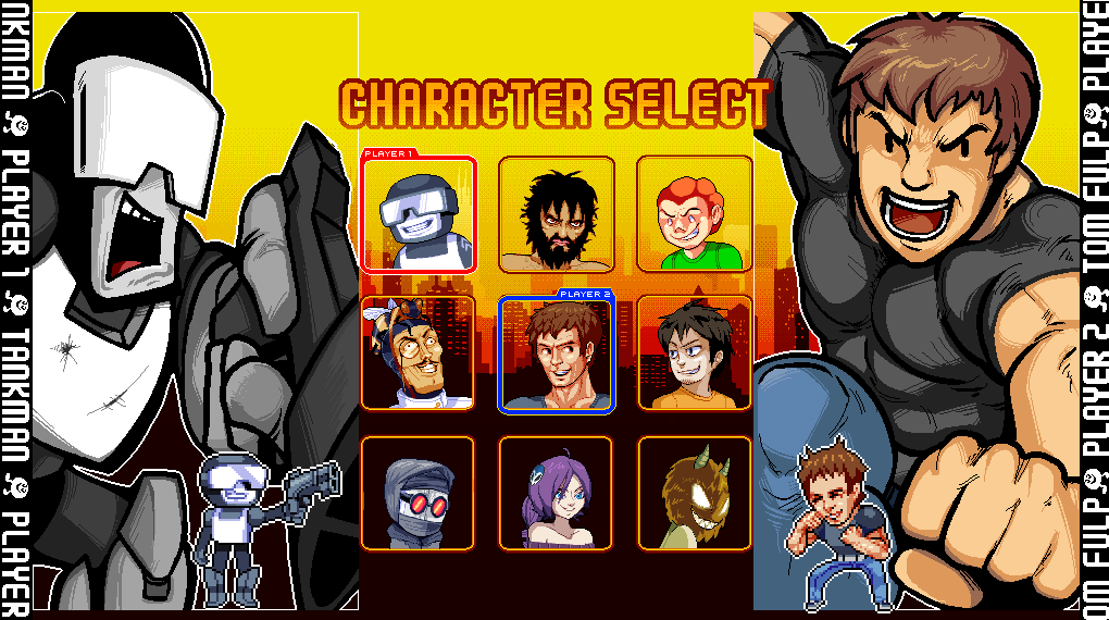 Super Newgrounds Hyper Fighter II Turbo Edition