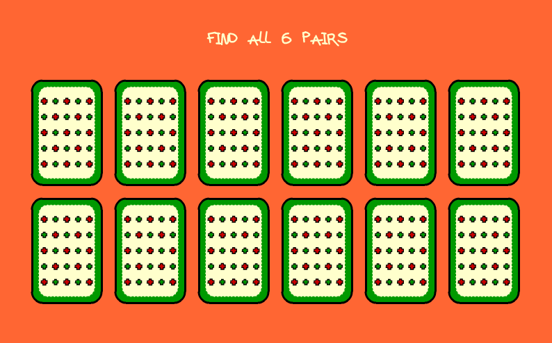 Find the Pairs in Siwa's First Aid Kit