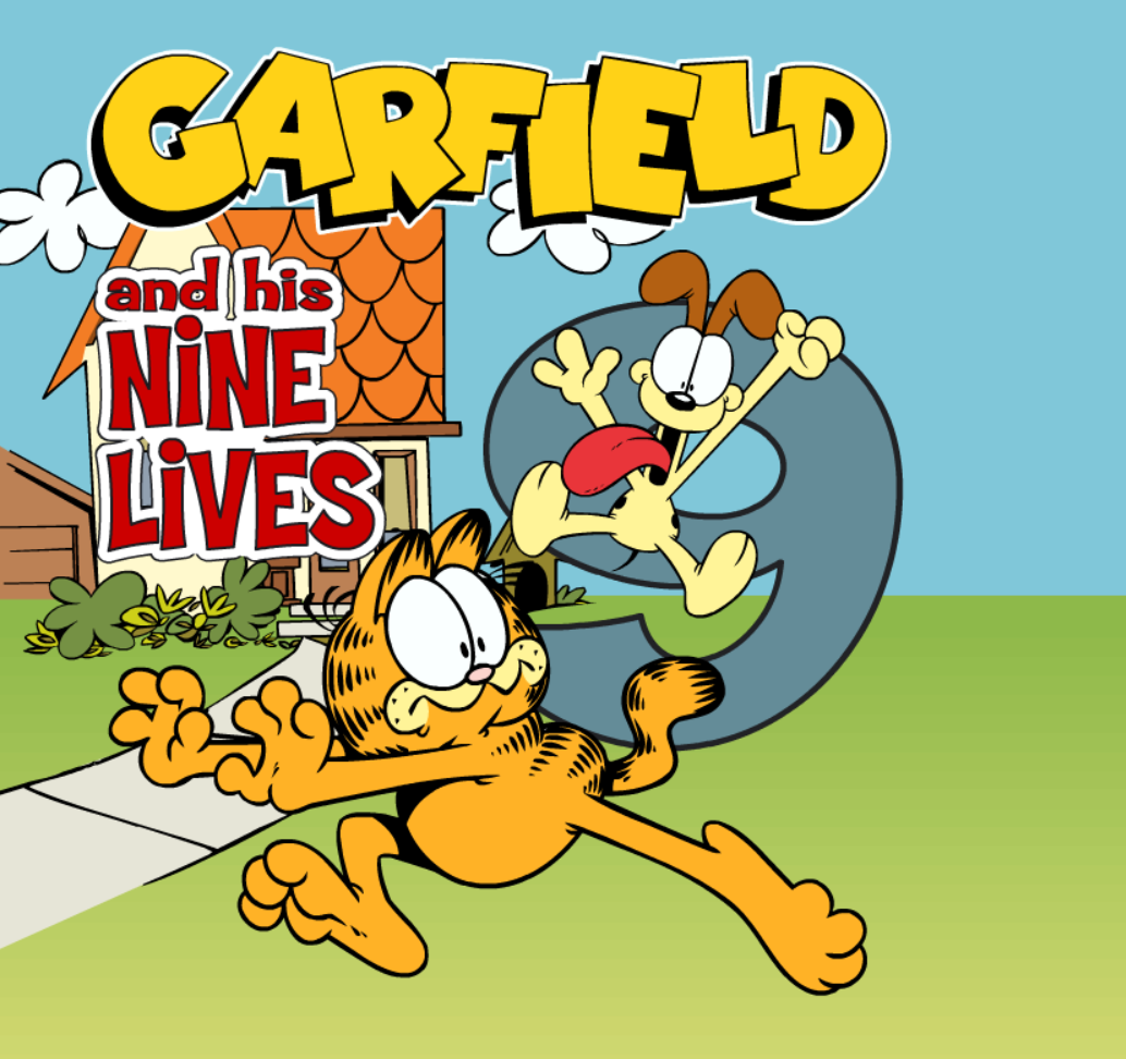 Garfield and His Nine Lives Advertisement