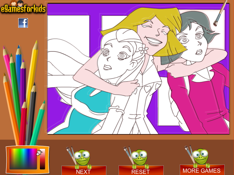 Totally Spies Coloring