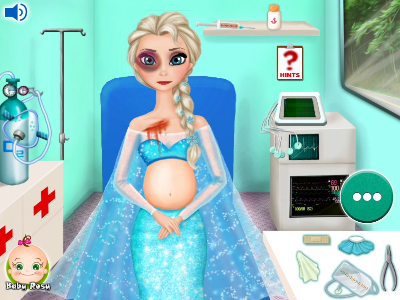 Injured Elsa Pregnant With Twins