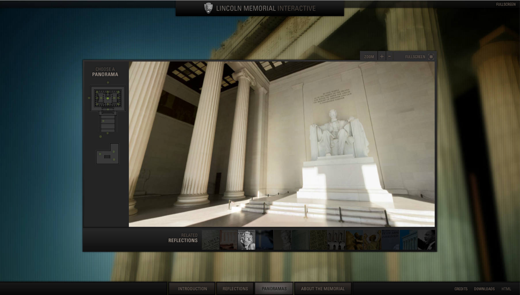 Lincoln Memorial Interactive