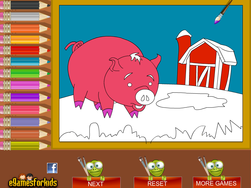 Pig Coloring