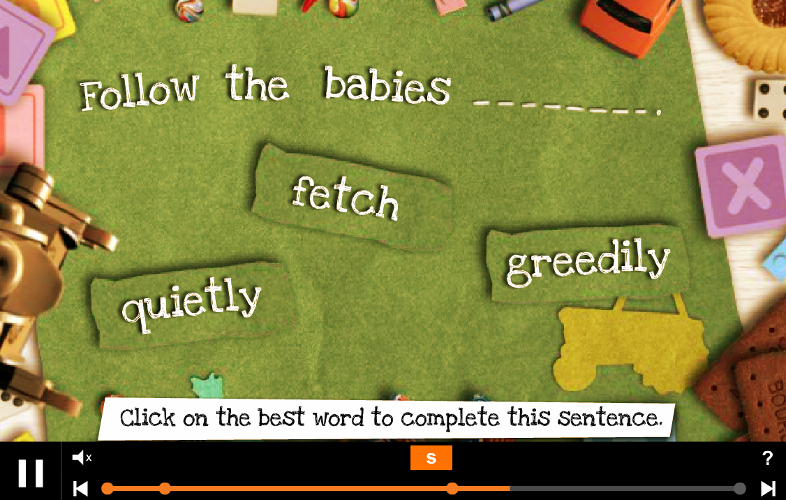 Big Babies: Verbs and Adverbs