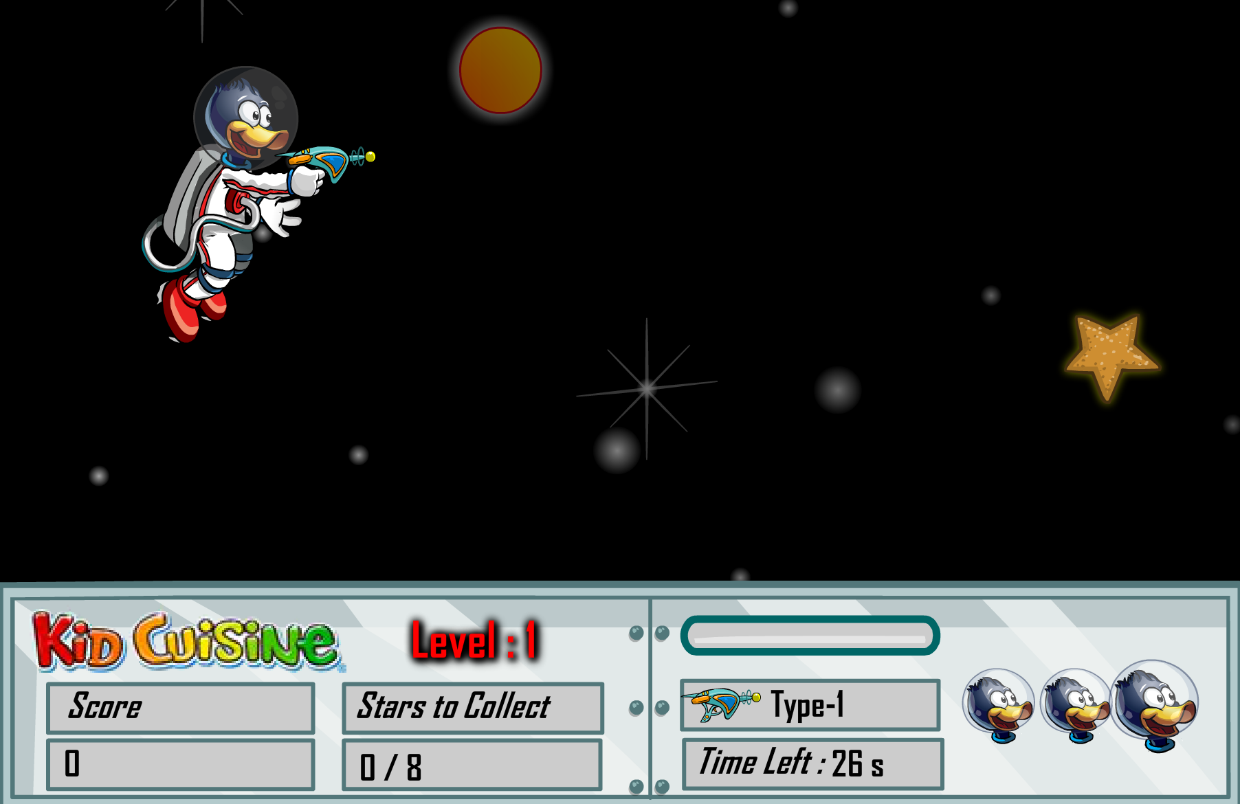 Kid Cuisine Space Shooter