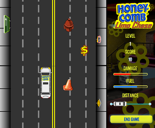 Honey Comb Limo Chase