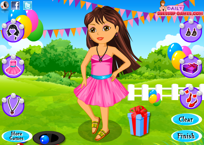 Dora Birthday Dressup