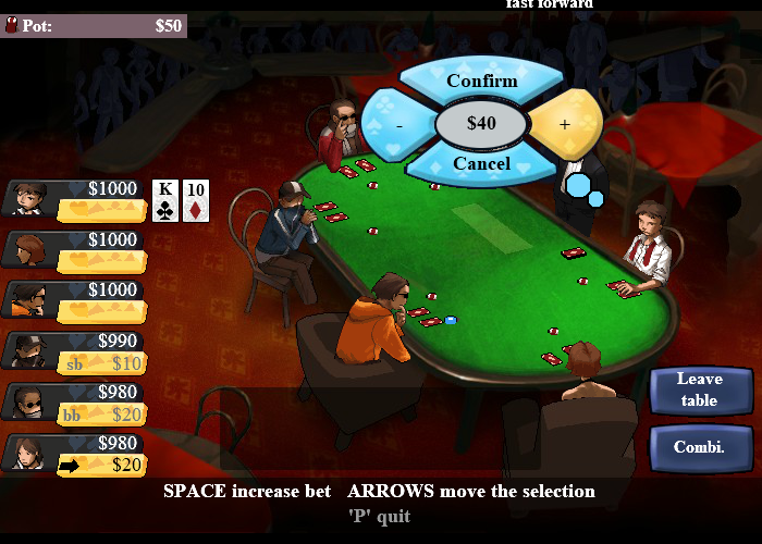 Poker: Texas No Limit