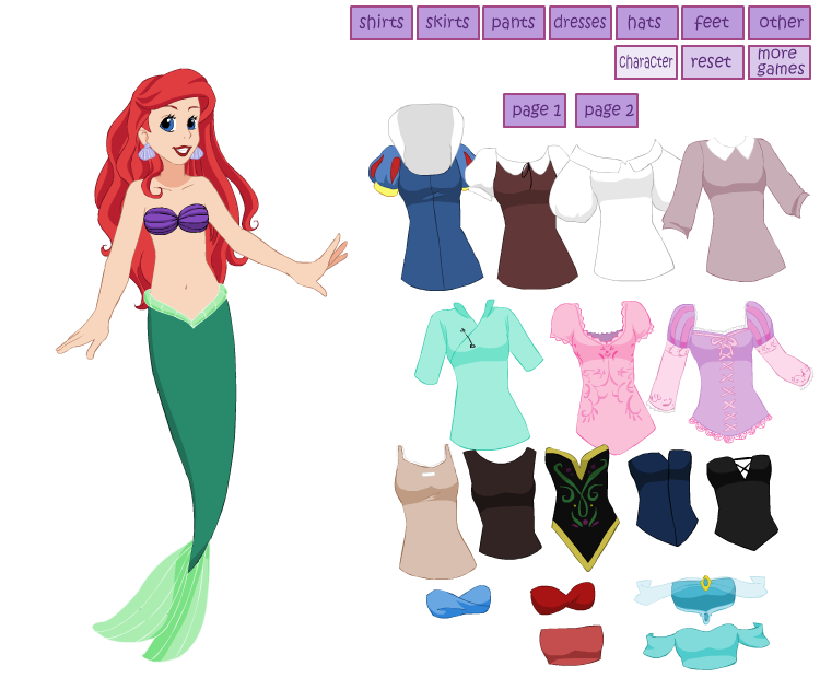 Disney Girls Dress Up