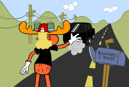 The Adventures of Rocky and Bullwinkle and Friends: Queer Eye for the Moose Guy