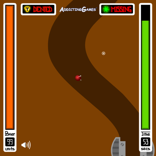 Mighty Red Orb Of Eternal Power (with three little white balls gravitating around it)