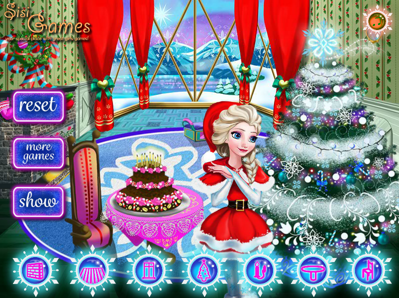 Elsa Christmas Home