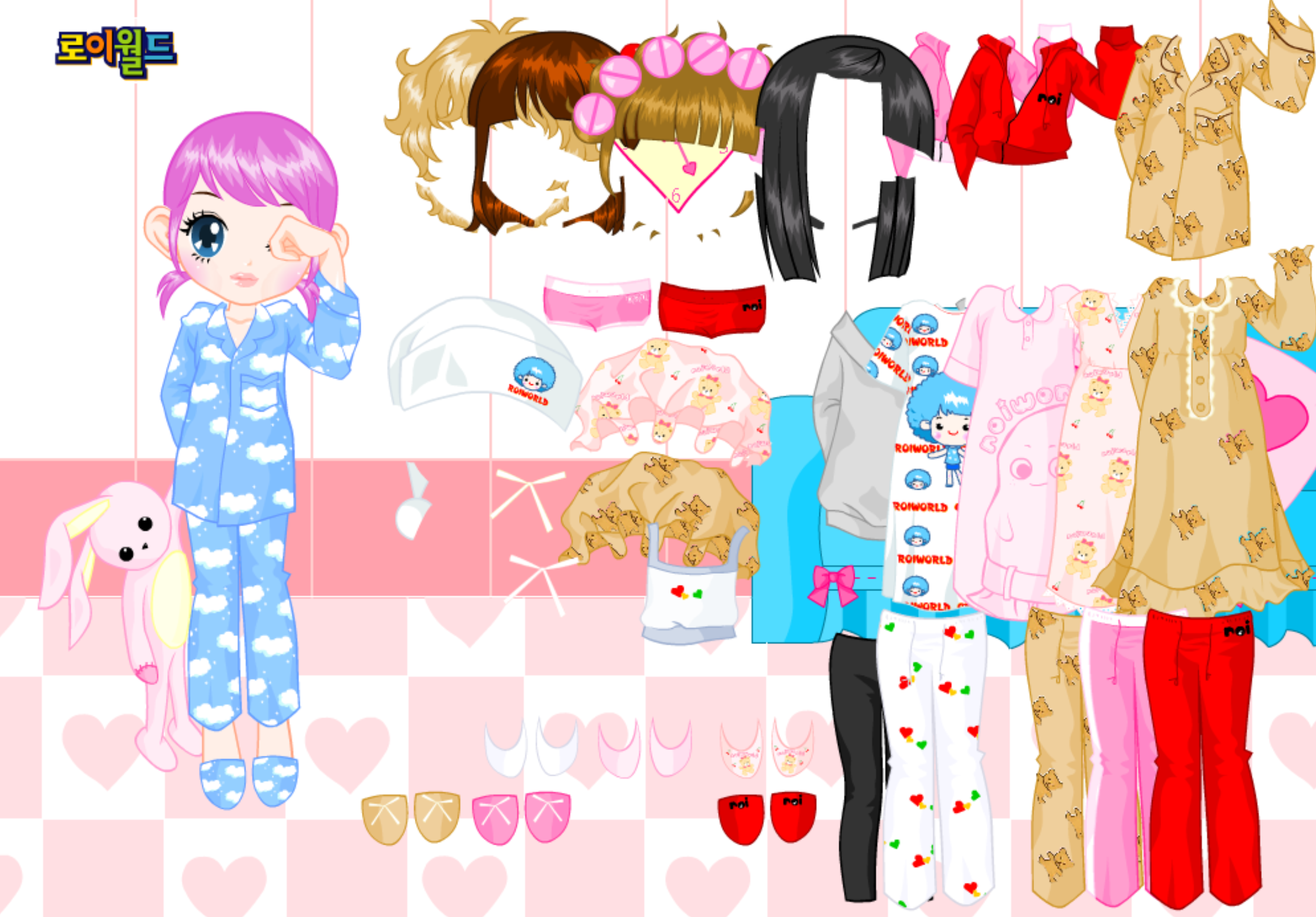 Roiworld Pajama Dressup