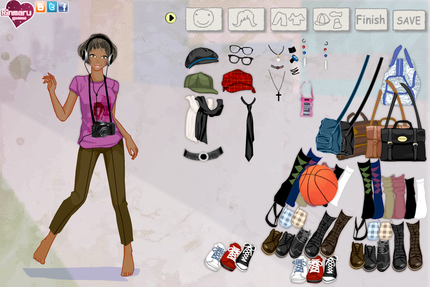 Tomboy Girl Dress Up Game