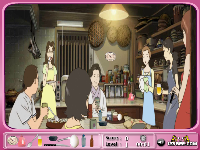 Summer Wars - Hidden Objects