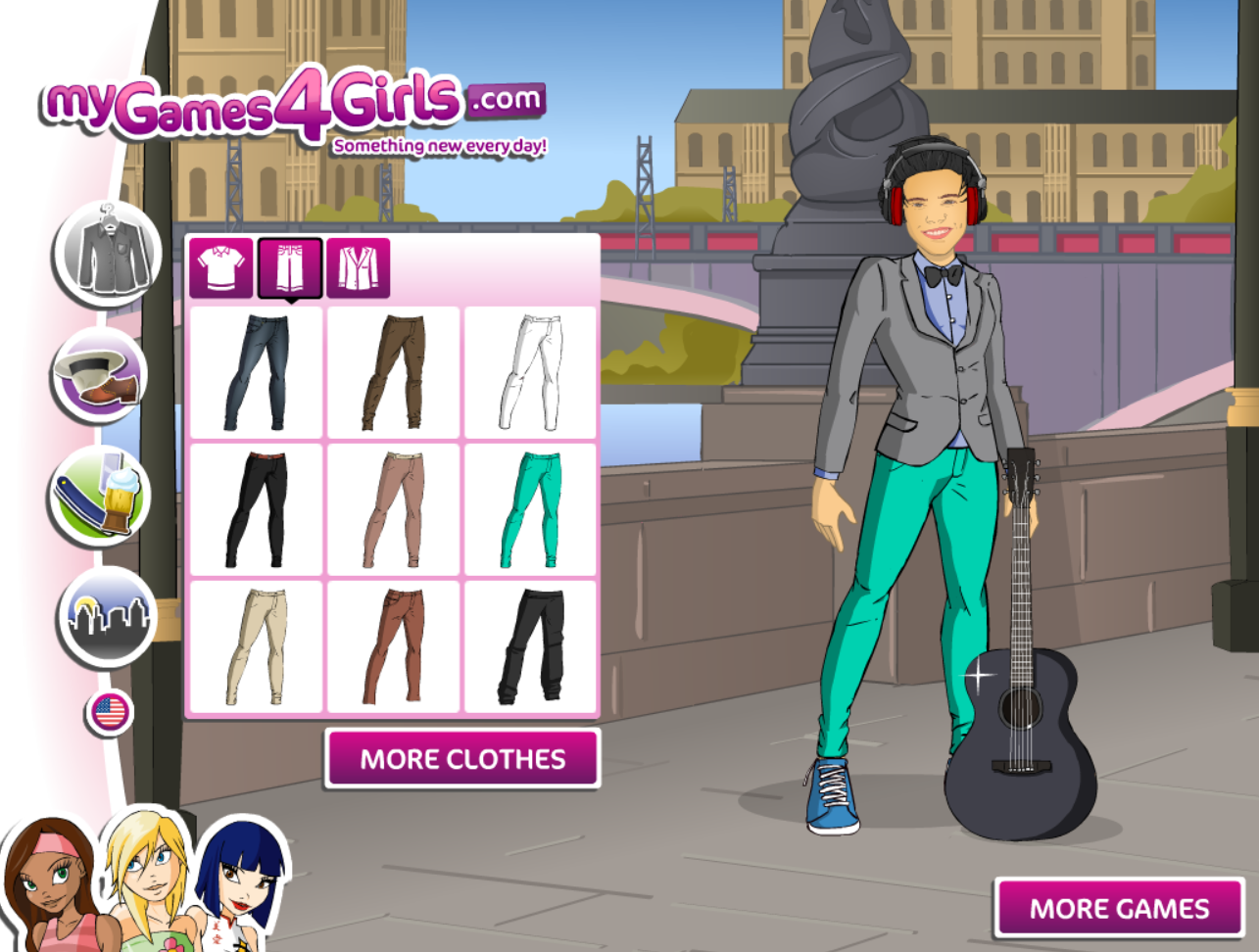 Harry Styles from One Direction Game