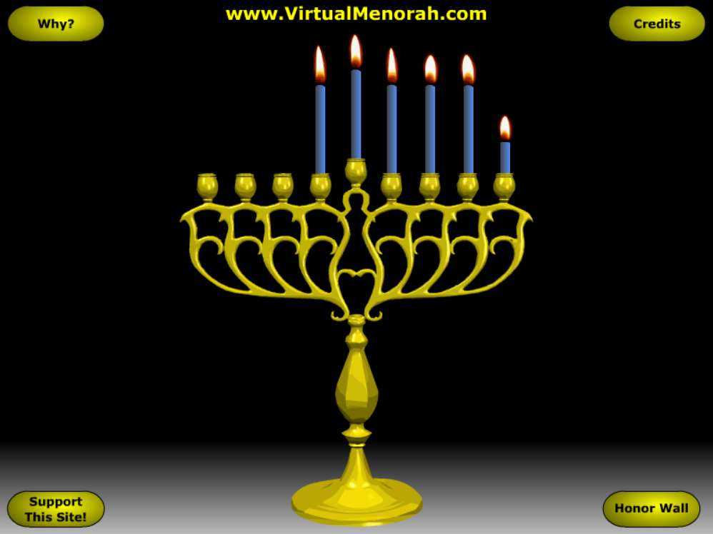Virtual Menorah