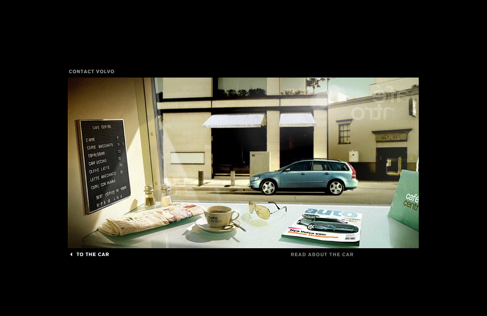 Volvo V50 Microsite