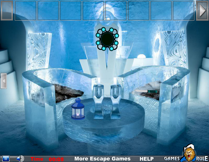 Modern Ice Hotel Escape