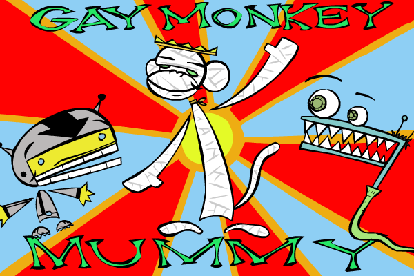 Space Is Dum Episode 10: Gay Monkey Mummy Part 1