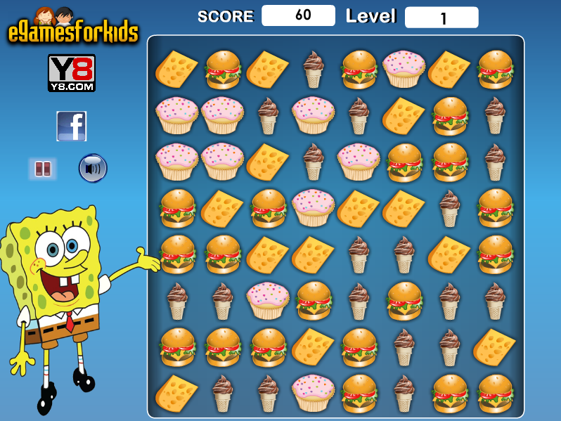 Spongebob Food Match