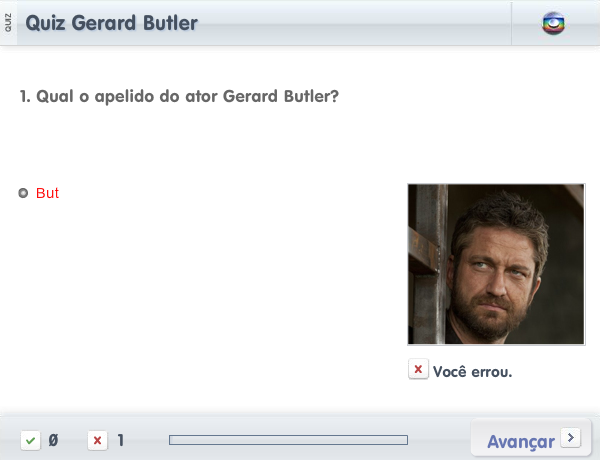 Quiz Gerard Butler